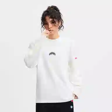 SPRAYGROUND Shark Logo Long Sleeve Tee
