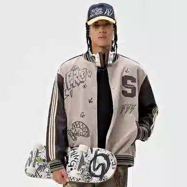 Sprayground Shark Logo Jacket