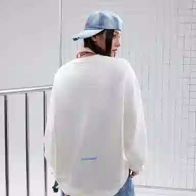 SPRAYGROUND Shark Logo Crewneck Sweatshirt