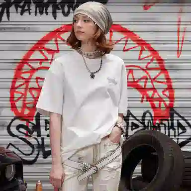 SPRAYGROUND Shark Logo Tee