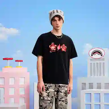 Sprayground x Feide Shark Logo Tee