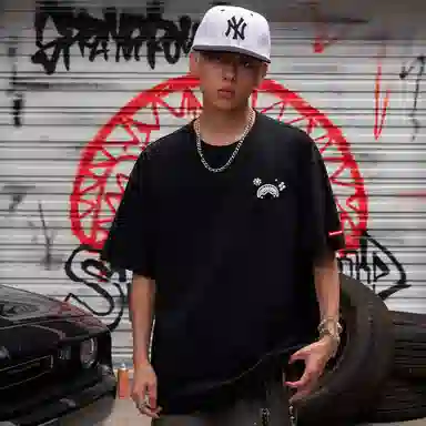 SPRAYGROUND Shark Logo Tee