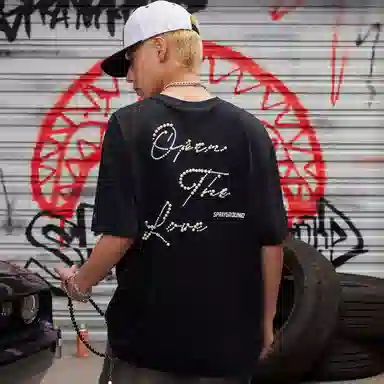 SPRAYGROUND Shark Logo Tee