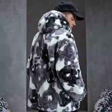 Sprayground Mushi Collaboration Plush Graffiti Jacket