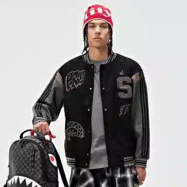 Sprayground Shark Logo Jacket