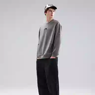 SPRAYGROUND Shark Logo Crewneck Sweatshirt