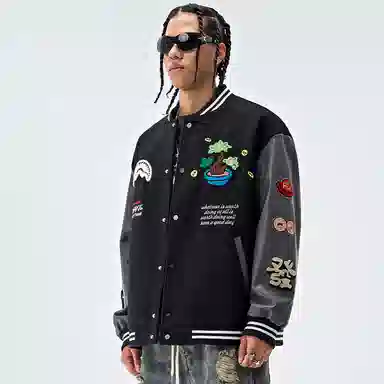SPRAYGROUND x Money Tree Bomber Jacket