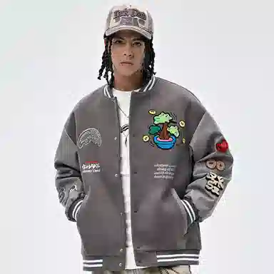 SPRAYGROUND x Money Tree Bomber Jacket