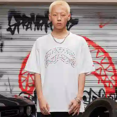 SPRAYGROUND Shark Logo Tee