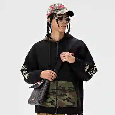 SPRAYGROUND Shark Camo Hoodie