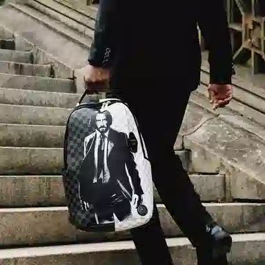 SPRAYGROUND x John Wick sg PVC