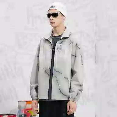 SPRAYGROUND Logo Shark Mouth Lightning Jacket