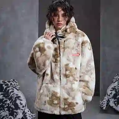 Sprayground Mushi Collaboration Plush Graffiti Jacket