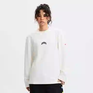 SPRAYGROUND Shark Logo Long Sleeve Tee