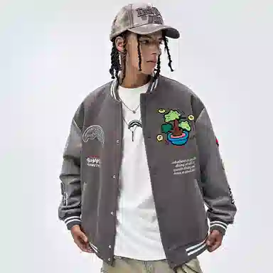 SPRAYGROUND x Money Tree Bomber Jacket