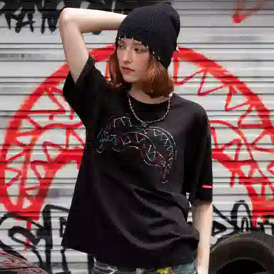 SPRAYGROUND Shark Logo Tee