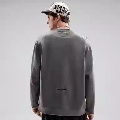 SPRAYGROUND Shark Logo Crewneck Sweatshirt