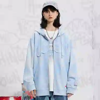 SPRAYGROUND Shark Mouth Tie-Dye Hoodie