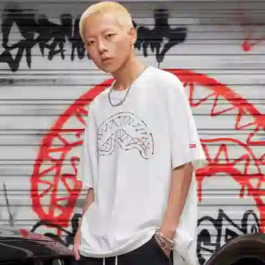 SPRAYGROUND Shark Logo Tee