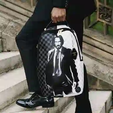 SPRAYGROUND x John Wick sg PVC