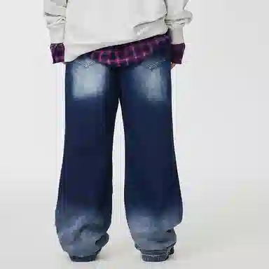 SPRAYGROUND Shark Logo Vintage Jeans