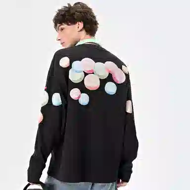 SPRAYGROUND Shark Logo Crewneck Sweatshirt