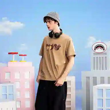 Sprayground x Feide Shark Logo Tee