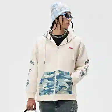 SPRAYGROUND Shark Camo Hoodie