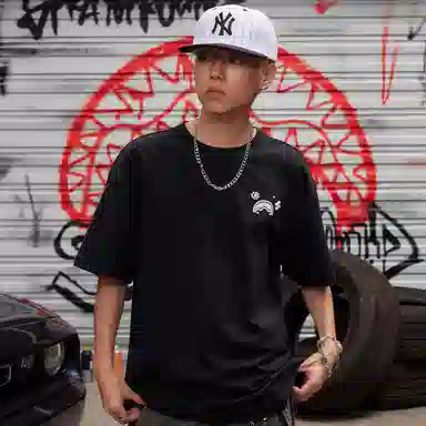 SPRAYGROUND Shark Logo Tee