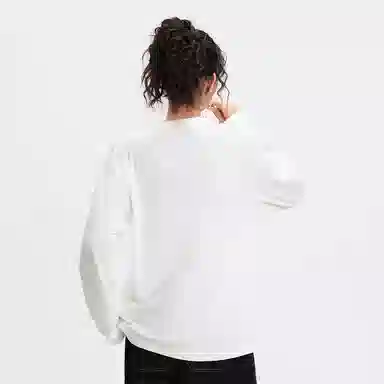 SPRAYGROUND Shark Logo Long Sleeve Tee