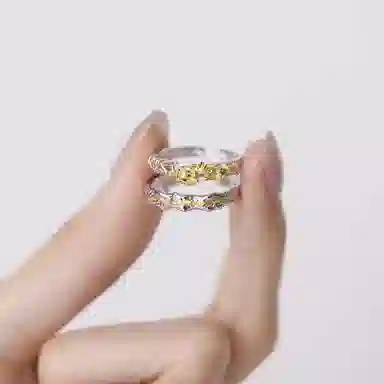 ACROWN Sunset Rose Ring