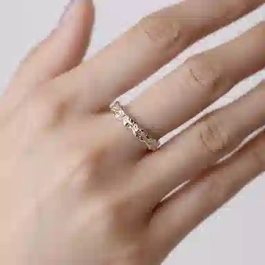 ACROWN Sunset Rose Ring