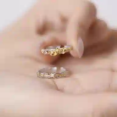 ACROWN Sunset Rose Ring