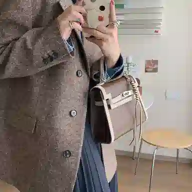 MICOCAH Retro Sweet PU Handbag