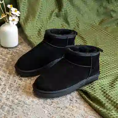 ZHR Snow Boots Waterproof Thick Sole