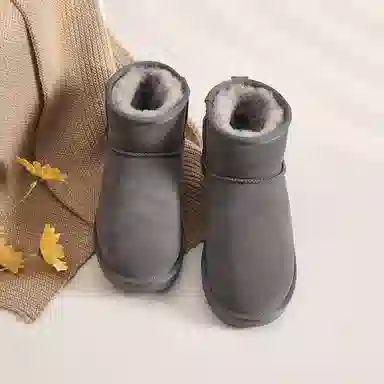 ZHR Snow Boots Waterproof Thick Sole