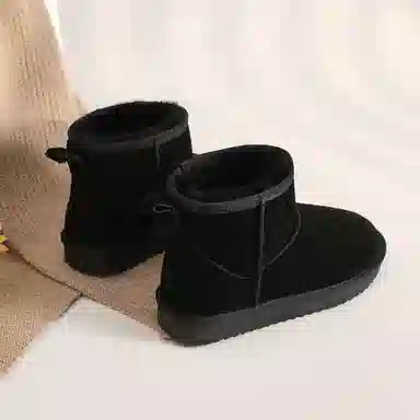 ZHR Snow Boots Waterproof Thick Sole