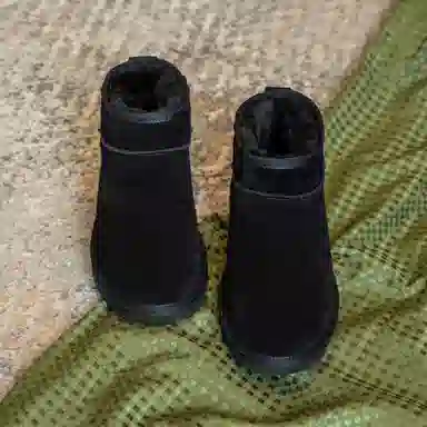 ZHR Snow Boots Waterproof Thick Sole