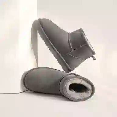 ZHR Snow Boots Waterproof Thick Sole