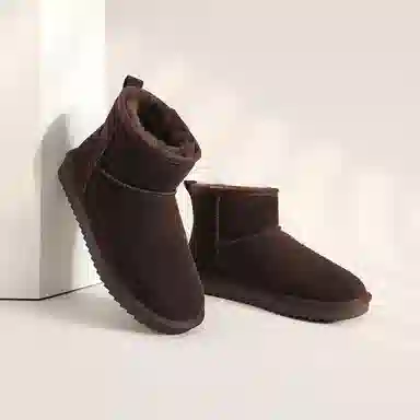 ZHR Snow Boots Waterproof Thick Sole