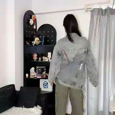 MARTHENAUT Vintage Painted Denim Jacket