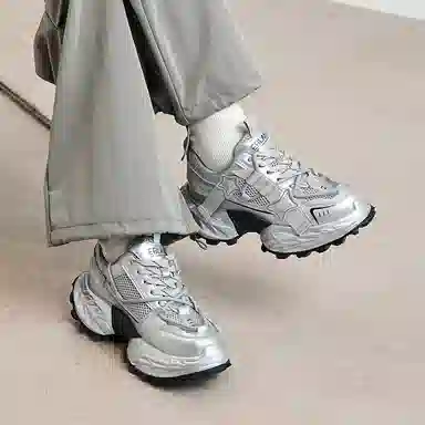 EBLAN Classic Retro Dad Shoes Red