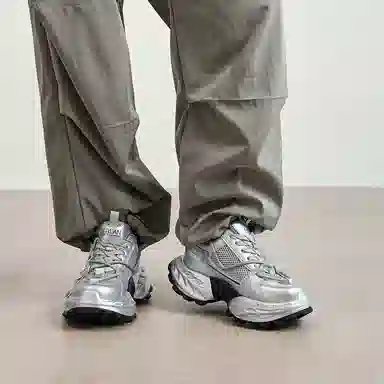 EBLAN Classic Retro Dad Shoes Red