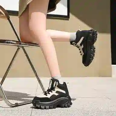 EBLAN Snow Boots Black Grey