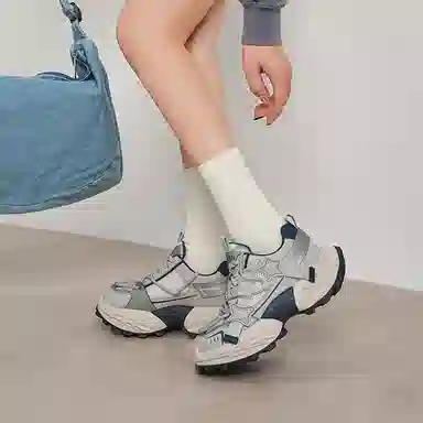 EBLAN Classic Retro Dad Shoes Red