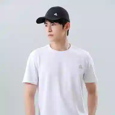 匹克 基础简约百搭透气户外登山遮阳防晒机能运动 聚酯纤维 鸭舌帽 男女同款情侣款