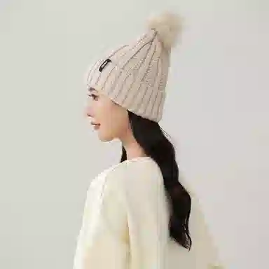 匹克 加绒保暖防寒毛线毛球针织 绒线帽 男女同款情侣款 多色