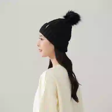 匹克 加绒保暖防寒毛线毛球针织 绒线帽 男女同款情侣款 多色