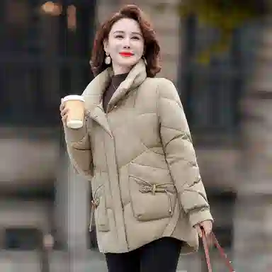 鸭鸭 洋气高贵简约舒适高级感羽绒服 女款