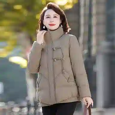 鸭鸭 洋气高贵简约舒适高级感羽绒服 女款